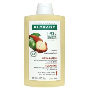 Klorane - Réparation Cica-shampoing régénérant anti-casse Cupuaçu - 400ml
