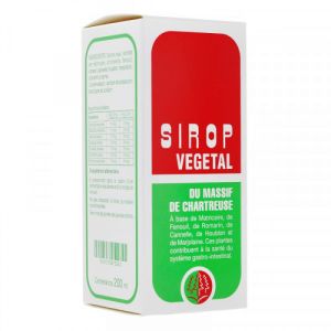 Sirop Végétal du Massif chartreuse - 200ml