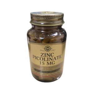 Solgar - Zinc picolinate 15MG - 100 gélules
