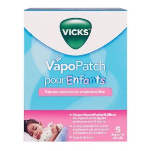 Vicks - VapoPatch pour enfants - 5 patchs