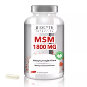 Biocyte - MSM 1800 mg - 90 gélules