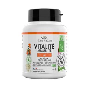 Flora Natura - Complexe 4+ Vitalité Immunité - 120 Gélules