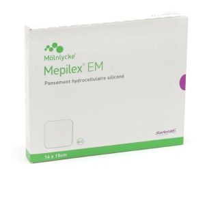 Mepilex - EM pansement hydrocellulaire 10 unités 14x15cm