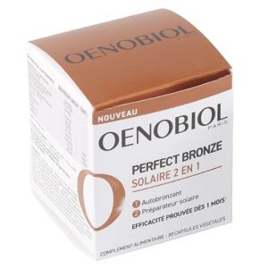 Oenobiol - Perfect bronze solaire 2 en 1 - 30 capsules