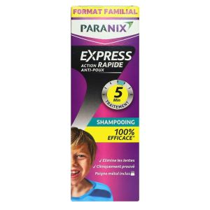 Paranix - Express action rapide anti-poux - Format familial 300mL