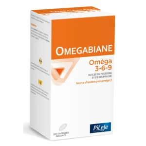 Pileje - Omegabiane Oméga 3-6-9 - 100 capsules