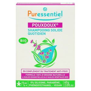 Puressentiel - Pouxdoux shampooing solide quotidien - 60g