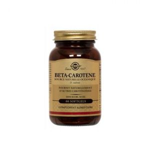 Solgar - Beta-carotene - 60 softgels