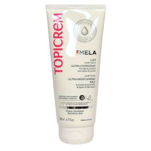 Topicrem Mela - Lait Unifiant Ultra-Hydratant SPF15- 200mL