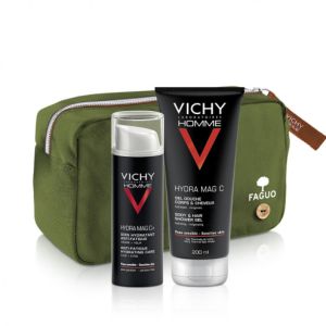 Vichy - Kit anti-fatigue avec trousse Faguo éco-responsable