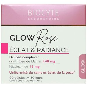 Biocyte - Glow Rose éclat & radiance - 60 gélules