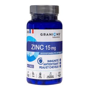 Granions - Zinc 15mg - 60 Gélules végétales
