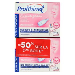GSK - Prorhinel Embouts jetables - 20 embouts souples