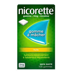 Nicorette - Fuits 2mg - gommes