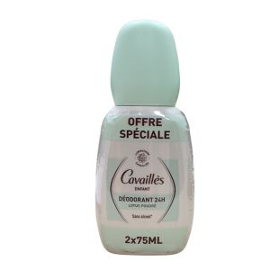 Rogé Cavaillès - Déodorant lotus poudré - 2x75ml