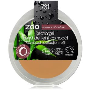 Zao - Recharge fond de teint compact abricot - N°731