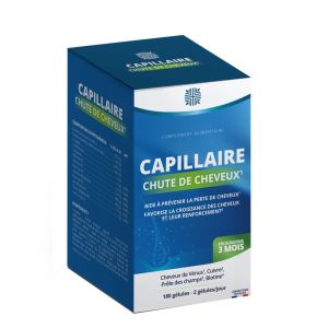 Apothical - Capillaire Chute de cheveux Programme de 3 mois - 180 gélules