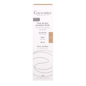 Avène - Couvrance - Fond de teint correcteur fluide SPF 20- 30mL - 5.0 Doré