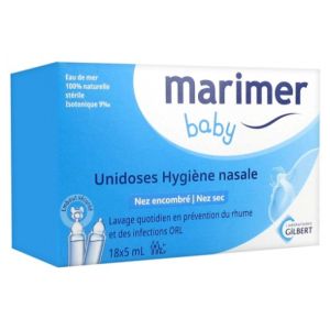 Gilbert - Marimer Baby Hygiène nasal - 18x5ml unidoses