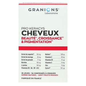 Granions - Pro keracys cheveux beauté croissance et pigmentation - 56 comprimés