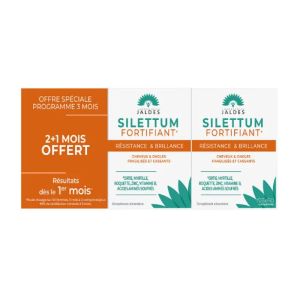 Jaldes - Silettum Fortifiant Cheveux et Ongles - Programme 3 Mois