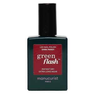 Manucurist - Vernis semi permanent green flash Dark pansy - 15ml