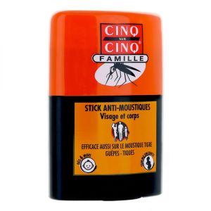 Natura Cinq sur Cinq - Stick anti-moustiques Famille - 20ml