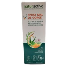Naturactive - Spray Mal de Gorge - 20 ml