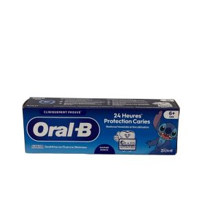 Oral-B - Dentifrice au fluor enfant stitch - 75 mL