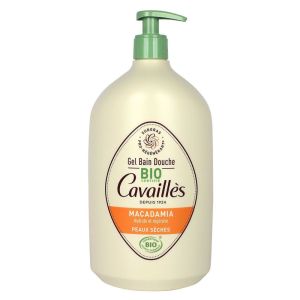 Rogé Cavaillès - Gel bain douche surgras Bio au Macadamia - 1L