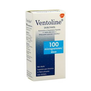 Ventoline aérosol - 200 doses