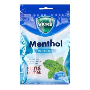 Vicks - Bonbons menthol - 72g