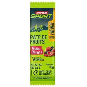 Andros Sport - Pâte à fruits fruits rouges - 30g