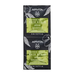 Apivita - Soin gommant profond visage - Olive - 2x8Ml