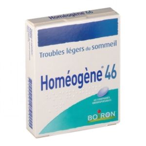 Homéogène 46 - 60 comprimés orodisperisbles