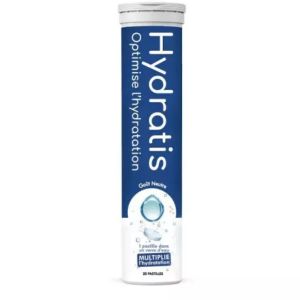 Hydratis - Pastille d'hydratation Goût neutre - 20 pastilles