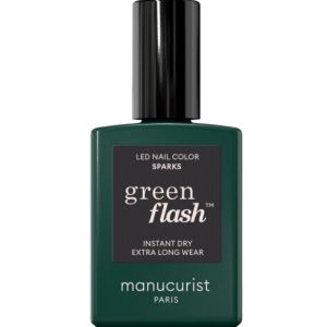 Manucurist - Green Flash Led Nail Polish Sparks - 15mL