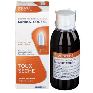 Oxomémazine - Toux sèche sans sucre - 150ml