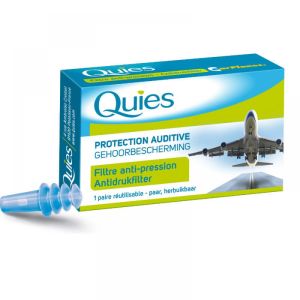 Quies - Protection auditive avion adulte - 1 paire