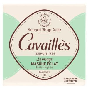 Rogé Cavaillès - Nettoyant visage solide masque éclat - 70g