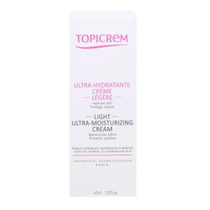 Topicrem - Hydra+ Ultra hydratante crème légère - 40 ml