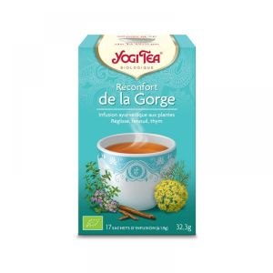 Yogi Tea - Réconfort de la gorge 17 sachets - 32.3g
