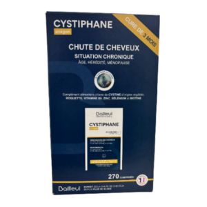 Bailleul - Cystiphane chute de cheveux - cure de 3 mois 270 comprimés
