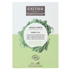 Cattier - Argile verte ultra ventilée - 250g