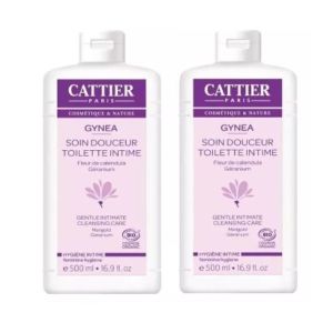 Cattier - Gynea Soin douceur toilette intime - 500mL x2