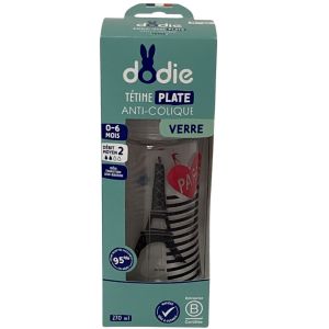 Dodies - Biberons tétine plate anti-colique - 270mL