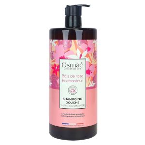 Osmaé -  Shampooing Douche Bois De Rose - 1L