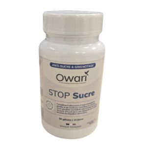 Owari - Stop sucres anti sucres et grignotage - 30 gélules