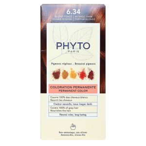 Phytocolor - Coloration permanente 6.34 Blond Foncé cuivre intense