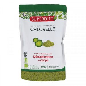 Superdiet - Chlorelle détoxification du corps - 200 g